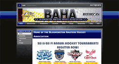 Desktop Screenshot of bloomingtonhockey.com